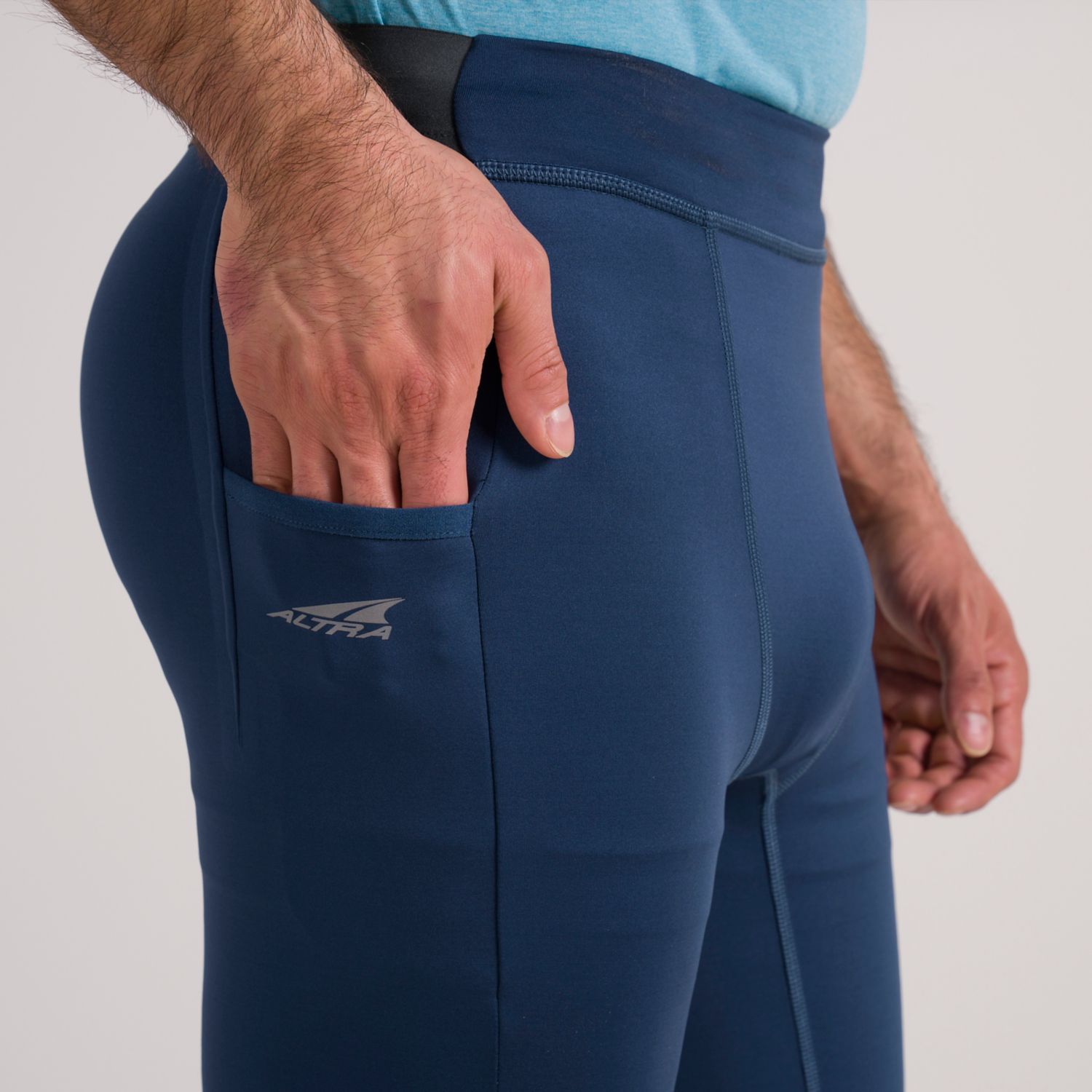 Mallas Para Correr Altra Core Hombre Azules | España-49016529